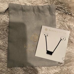 Kendra Scott Pattie Necklace Gunmetal